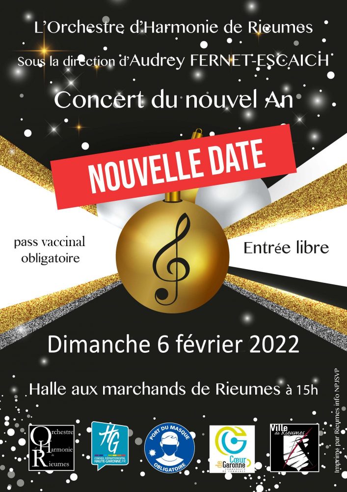 Concert du Nouvel an, nouvelle date